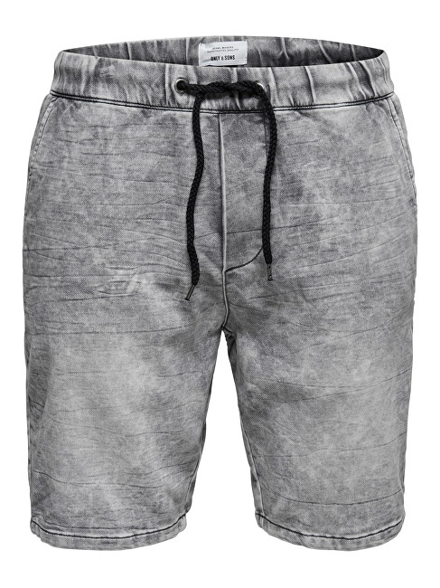 ONLY&SONS Pánské kraťasy Rod Shorts Sw Grey Pk 2456 Grey Denim XL