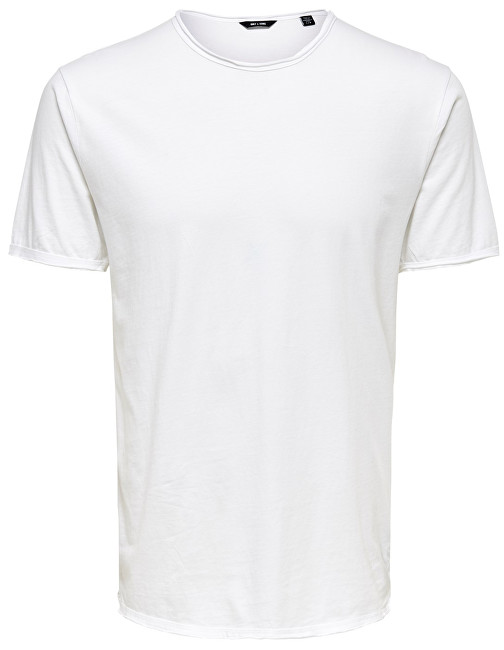 ONLY&SONS Pánské triko Albert Washed O-Neck Noos White S