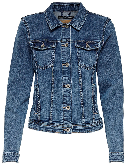 ONLY Dámská bunda Tia Dnm Jacket Bb Mb Bex02 Medium Blue Denim 36