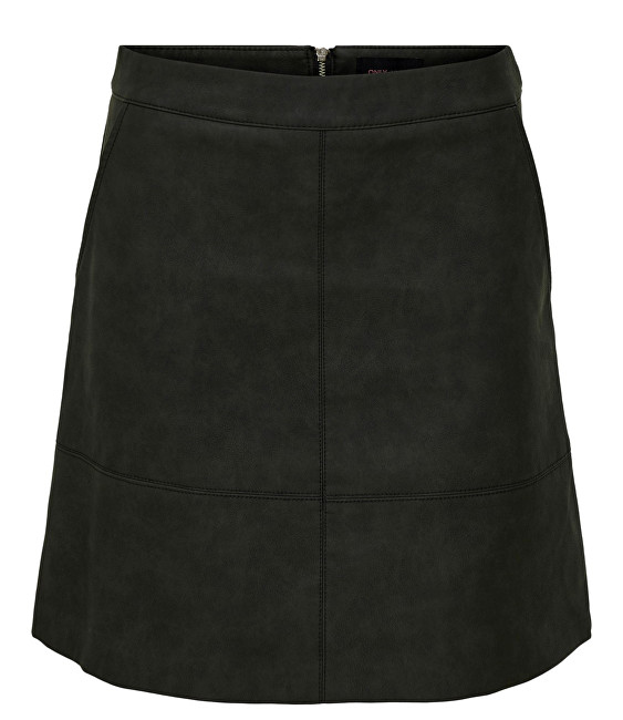 ONLY Dámská sukně Nima Faux Leather Skirt Otw Black 36