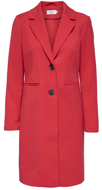 ONLY Dámský kabát Cheryl Spring Coat Cc Otw High Risk Red XS