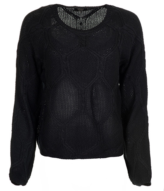 ONLY Dámský svetr Felina L/S Pullover KNT Black XL