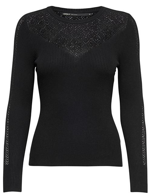 ONLY Dámský svetr New Oda L/S Pullover Knit Black XS