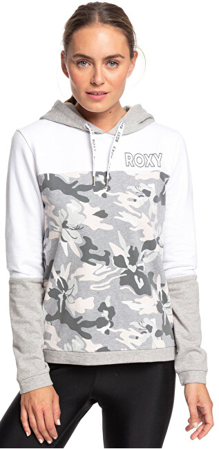 Roxy Dámská mikina Be My Melody Fleece Charcoal Heather Darwin S ERJFT04145-SZCH XS Roxy