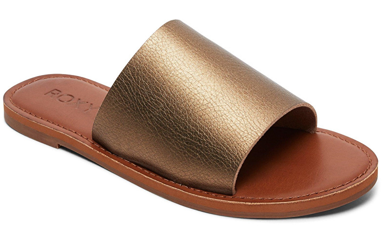 Roxy Dámské pantofle Kaia Bronze ARJL200654-BRO 41