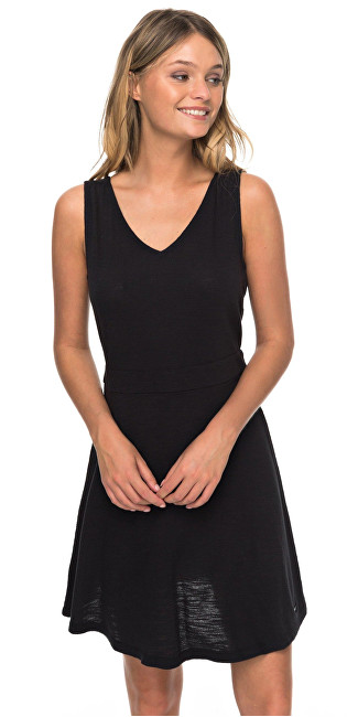 Roxy Dámské šaty Buying Time True Black ERJKD03246-KVJ0 M