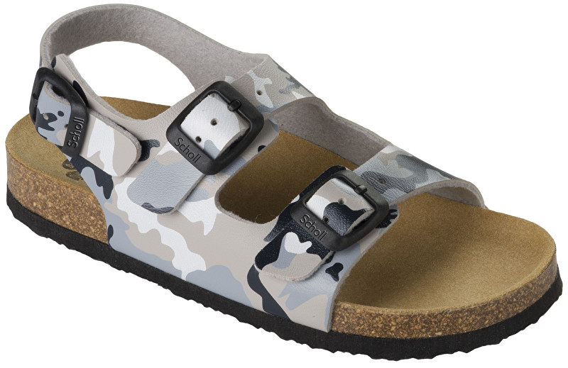 Scholl Dětské sandále Air Bag B/S Kid Bioprint Multi Grey F265741865 30