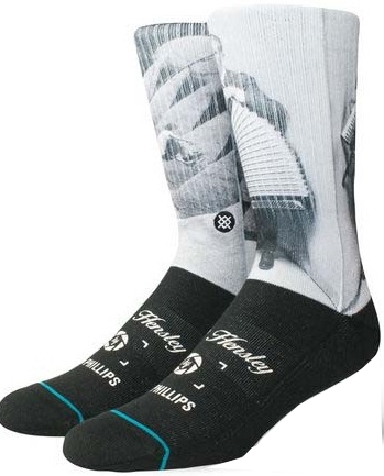 Stance Pánské ponožky M Hensley Black M556A18HEN-BLK 43-46