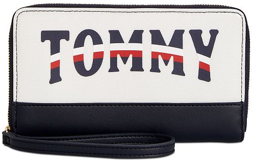 Tommy Hilfiger Dámská peněženka Women`s Viola Zip Wallet Off-White
