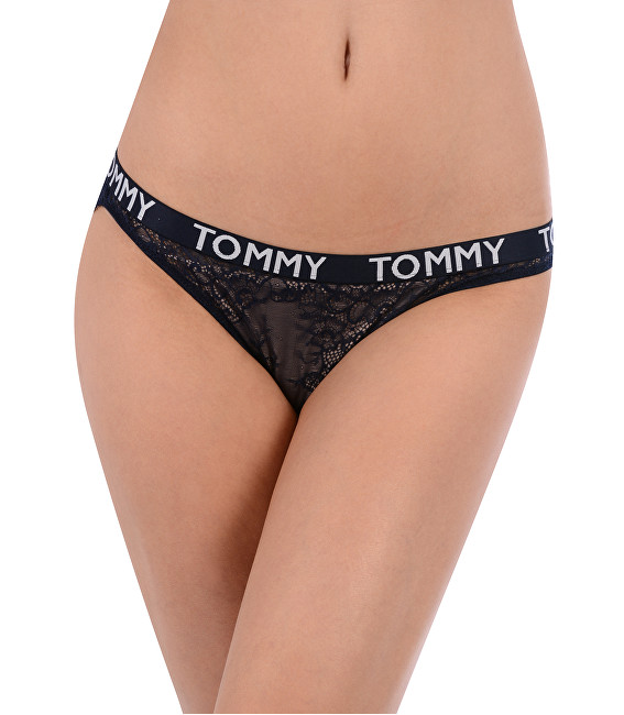 Tommy Hilfiger Dámské kalhotky Bikini Navy Blazer UW0UW00720-416 L