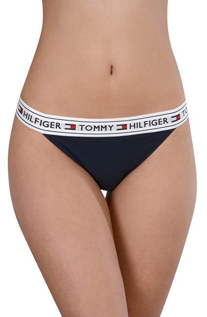 Tommy Hilfiger Dámské kalhotky Bikini Navy Blazer UW0UW00726-416 M