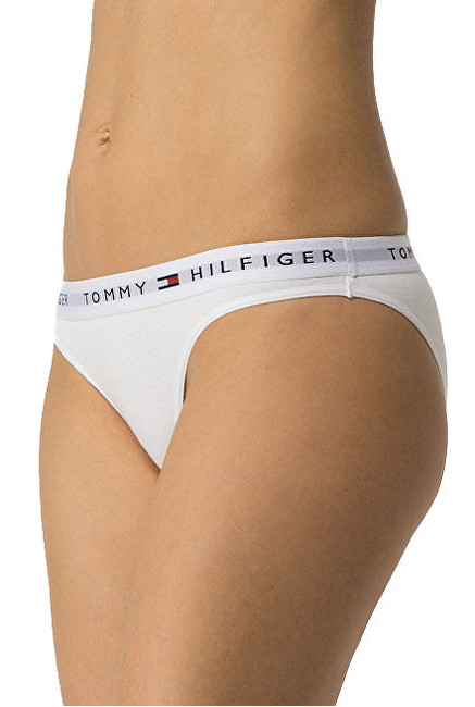 Tommy Hilfiger Dámské kalhotky Cotton Iconic Bikini 1387904875-100 White L