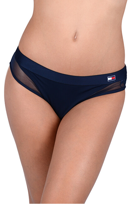 Tommy Hilfiger Dámské kalhotky Flag Core Mf Bikini Navy Blazer UW0UW01047-416 S