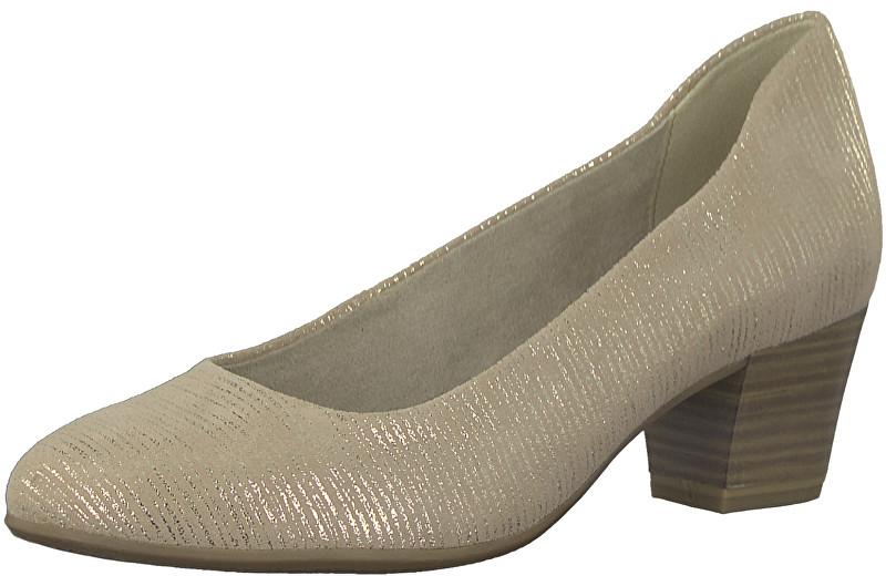 Tamaris Dámské lodičky 1-1-22302-20-467 Beige Struct. 39