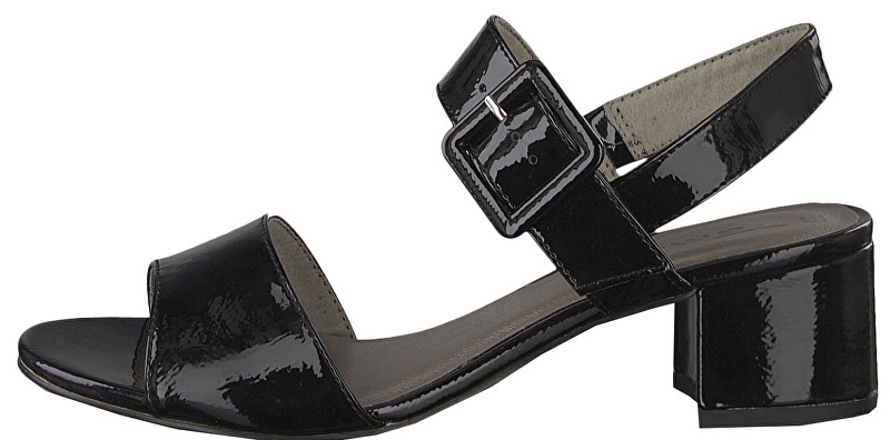 Tamaris Dámské sandále 1-1-28211-22-018 Black Patent 37