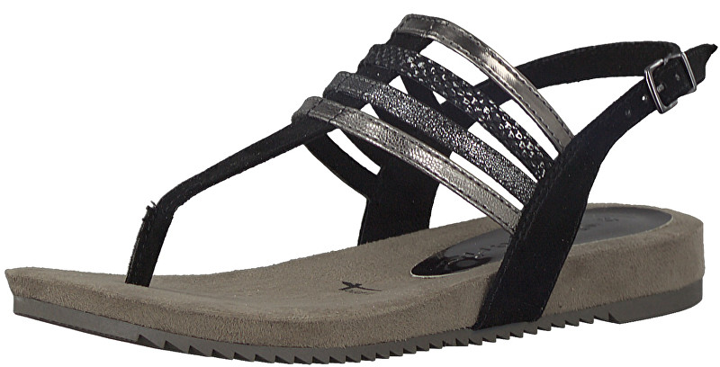 Tamaris Dámské sandále 1-1-28634-20-098 Black Comb 37
