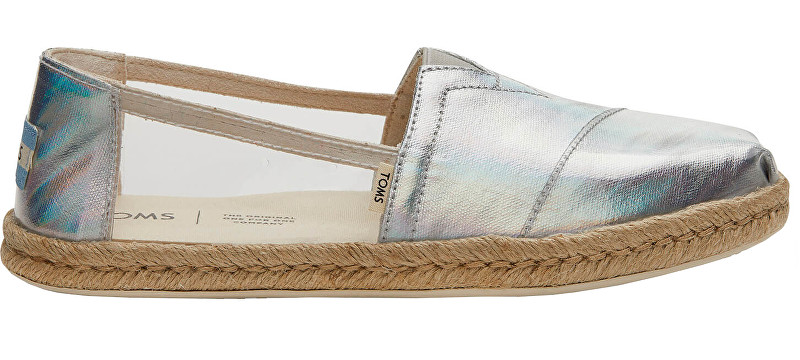 TOMS Dámské espadrilky Clear Translucent Alpargata Rope Sole 36