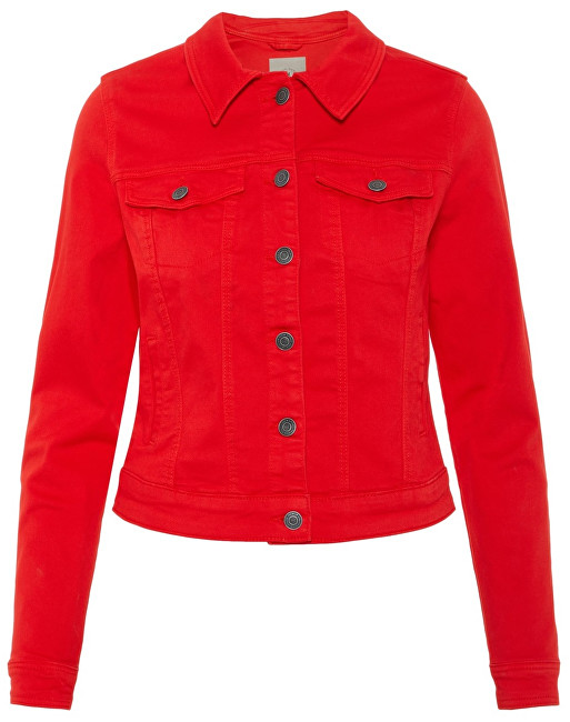 Vero Moda Dámská bunda Hot Soya Ls Jacket Color Fiery Red M