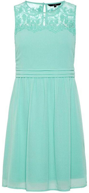 Vero Moda Dámské šaty Vanessa SL Short Dress Color Wasabi XS