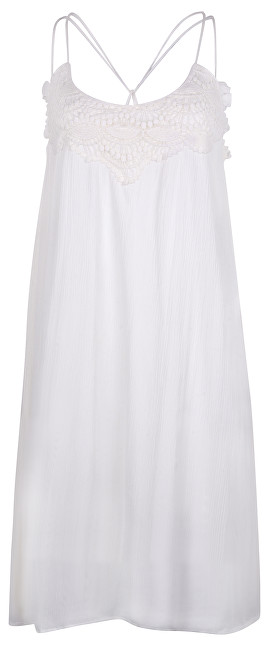 Vero Moda Dámské šaty Vmfiona Sl Short Dress Snow white M