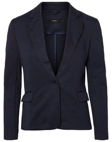 Vero Moda Dámský blejzr Julia Ls Blazer Dnm Noos Total Eclipce 34