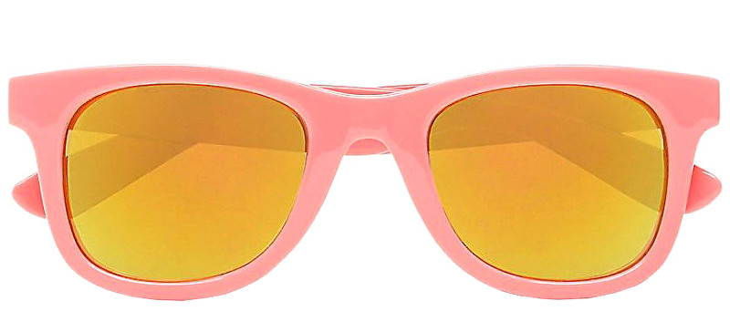 VANS Dámské sluneční brýle Janelle Hipster Sunglasses Strawberry Pink VN000VXLUV61