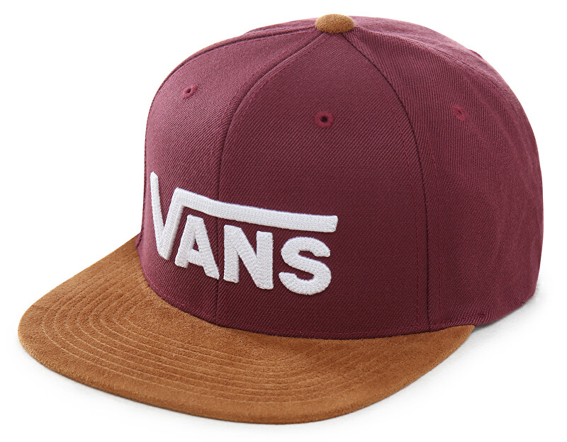 VANS Pánská kšiltovka Drop V II Snapback Prune/Khaki VN0A36ORTQV1