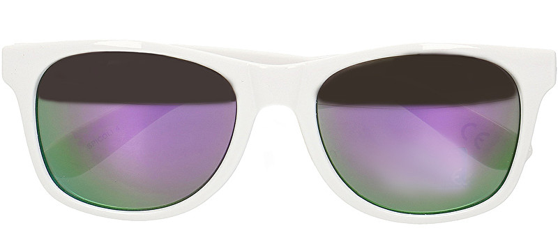 VANS Pánské sluneční brýle Spicoli 4 Shades White/Lapis Blue VN000LC0TJG1