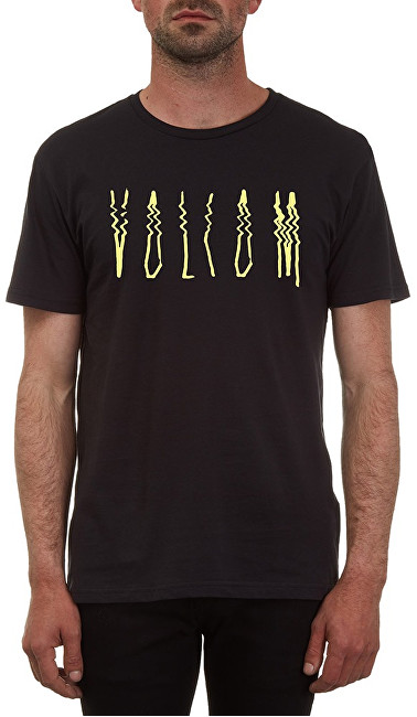 Volcom Pánské triko Smear BSC SS A3511753-BLK M