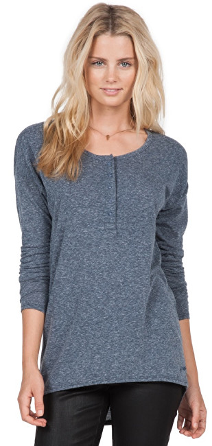 Volcom Dámské triko Lived In Snow Henley B0131605-DNV M