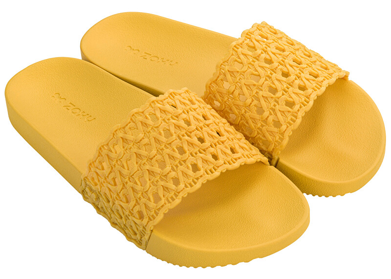 Zaxy Dámské pantofle Snap Mesh Slide Fem 17669-90106 Yellow 40