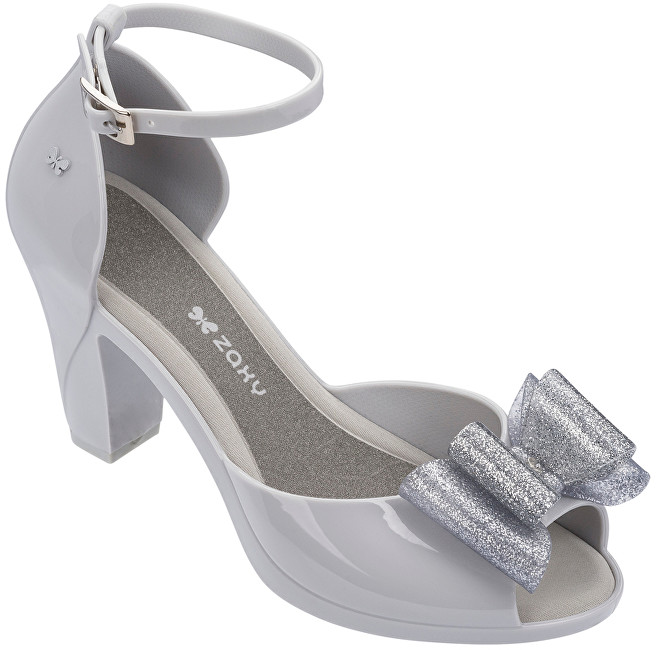 Zaxy Femei sandale Diva Top Sandal Fem 82442-50802 Grey/Silver 37