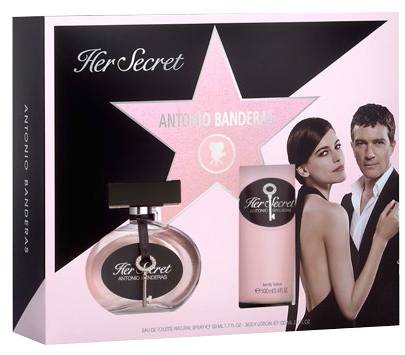 Antonio Banderas Her Secret - EDT 50 ml + tělové mléko 100 ml