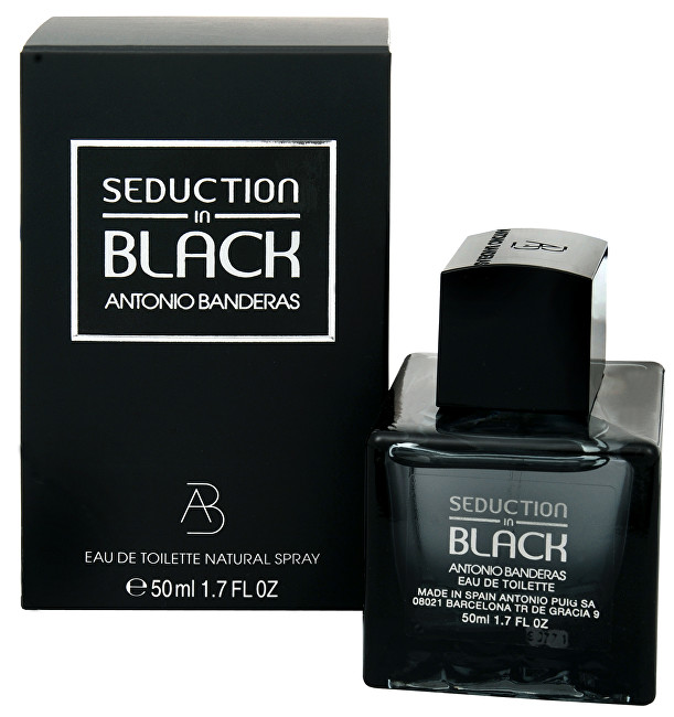 Antonio Banderas Seduction In Black - EDT - SLEVA - poškozená krabička 200 ml