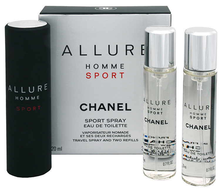 Chanel Allure Homme Sport - EDT (3 x 20 ml) 60 ml