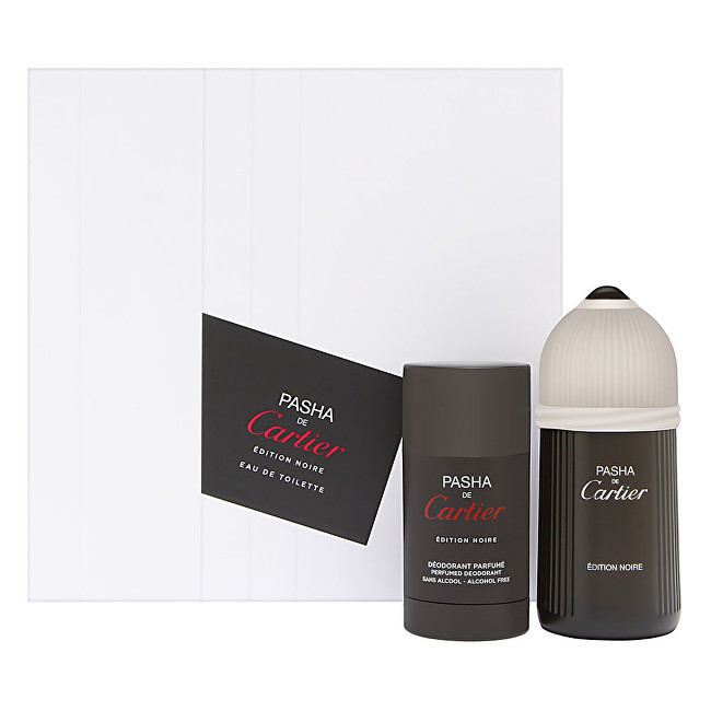 Cartier Pasha De Cartier Edition Noire - EDT 100 ml + tuhý deodorant 75 ml