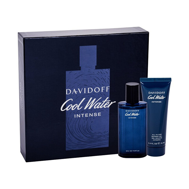 Davidoff Cool Water Intense - EDP 75 ml + sprchový gel 75 ml