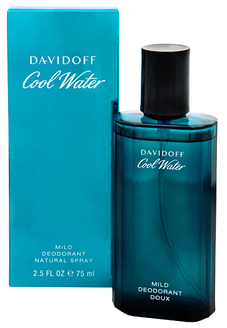 Davidoff Cool Water Man - deodorant ve spreji 75 ml