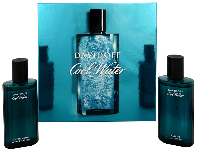 Davidoff Cool Water Man - EDT 75 ml + balzám po holení 75 ml