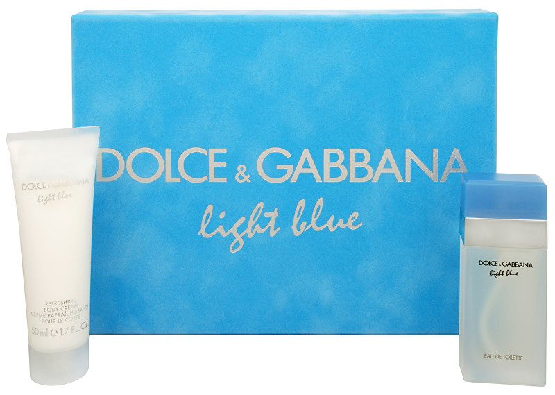 Dolce & Gabbana Light Blue - EDT 25 ml + tělový krém 50 ml