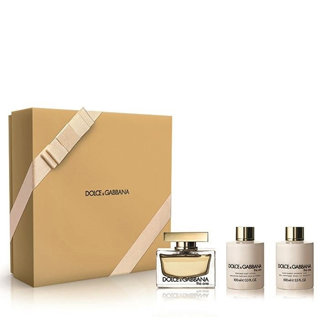 Dolce & Gabbana The One - EDP 75 ml + tělové mléko 100 ml + EDP 7,4 ml
