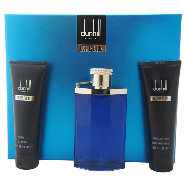 Dunhill Desire Blue - EDT 100 ml + sprchový gel 90 ml + balzám po holení 90 ml