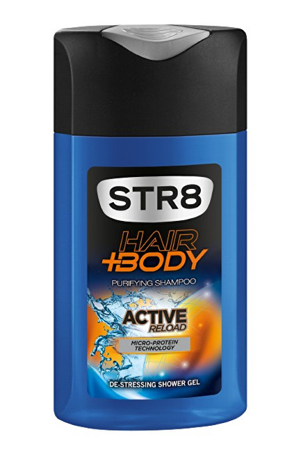 STR8 Active Reload - sprchový gel 400 ml