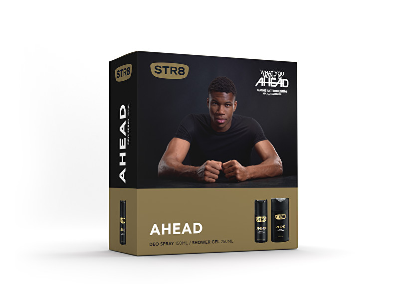 STR8 Ahead - deodorant ve spreji 150 ml + sprchový gel 250 ml