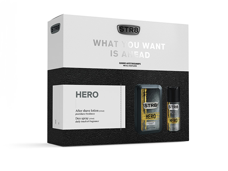 STR8 Hero - voda po holení 100 ml + deodorant ve spreji 150 ml