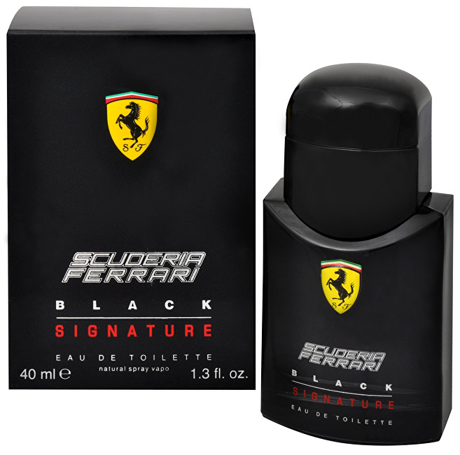 Ferrari Scuderia Black Signature - EDT - SLEVA - bez celofánu, chybí cca 1 ml 125 ml