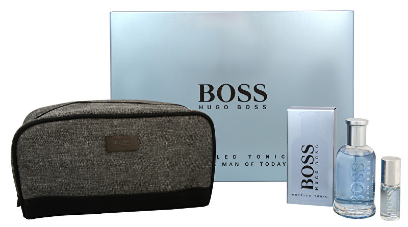 Hugo Boss Boss Bottled Tonic - EDT 100 ml + cestovní sprej 8 ml + kosmetická taška