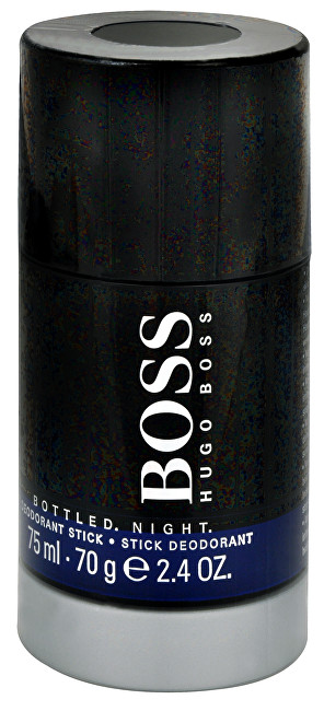 Hugo Boss Boss No. 6 Bottled Night - tuhý deodorant 75 ml