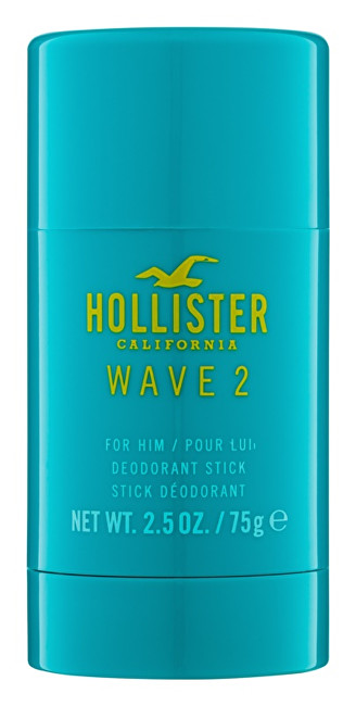 Hollister Wave 2 For Him - tuhý deodorant 75 ml