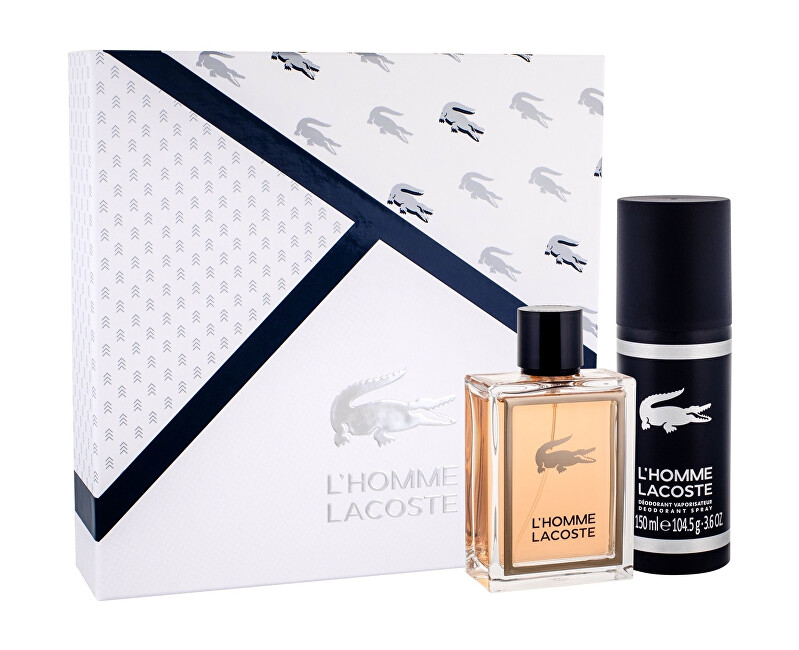 Lacoste L`Homme Lacoste - EDT 100 ml + deodorant ve spreji 150 ml